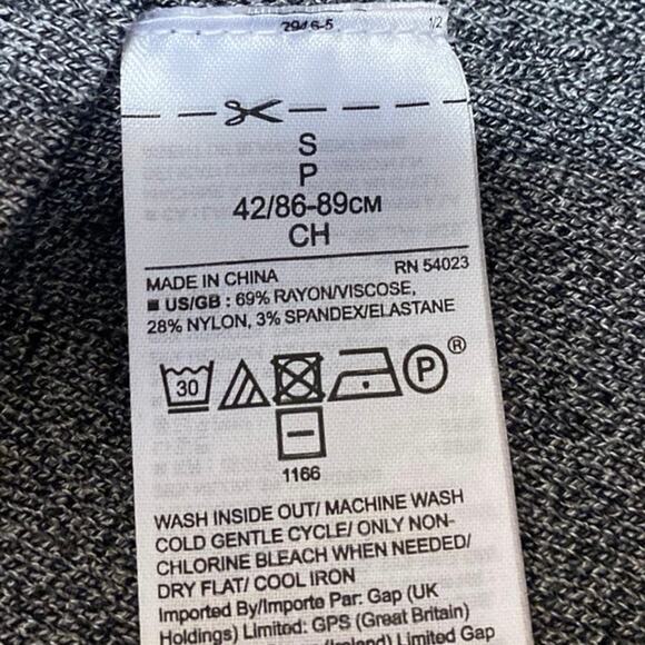 Banana Republic Women's Gray Knit Sleeveless High Neck Sweater Vest Tank Top S - Picture 4 of 4